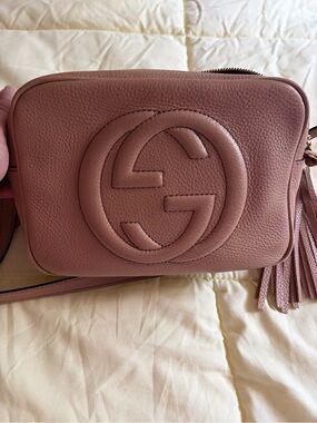 Gucci Soho Disco  Leather Crossbody bag with Tassel